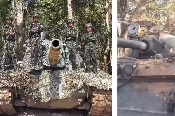 Xe tăng M48 chứng minh ưu thế trước T-55