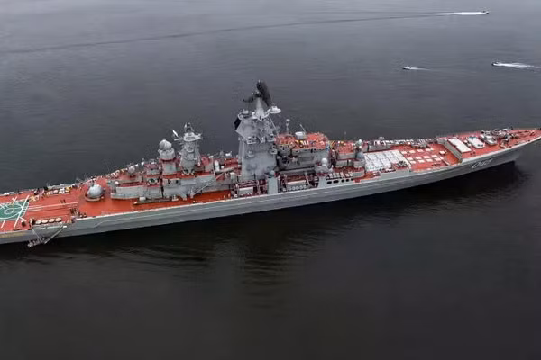 Báo Mỹ coi tuần dương hạm hạt nhân Đô đốc Nakhimov của Nga là mối đe dọa chưa từng có