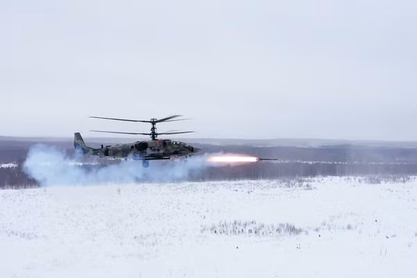 Tên lửa Vikhr-1 nâng cấp cho trực thăng Ka-52 sẽ diệt mọi xe tăng NATO