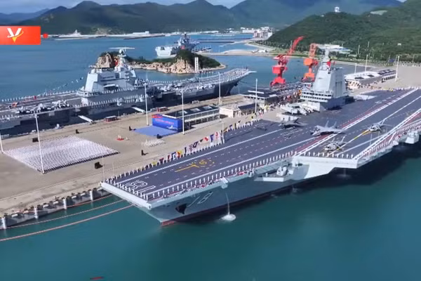 Trung Quốc chính thức đưa vào hoạt động tàu sân bay Phúc Kiến