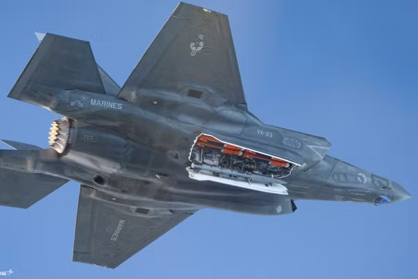 Tiêm kích F-35B cực kỳ nguy hiểm với tên lửa hành trình Spear 3