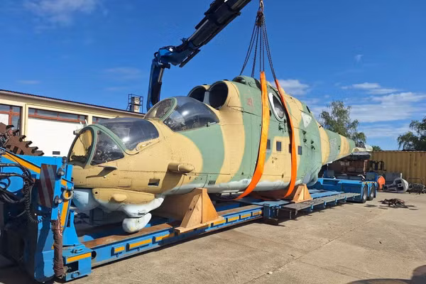 Trực thăng Mi-24 cũ được bán cho một khách hàng không xác định