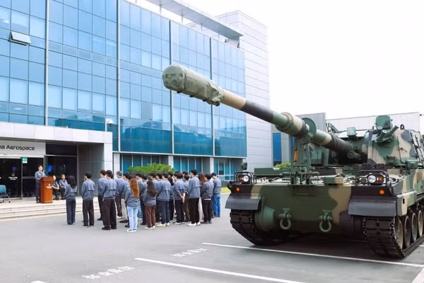 Hàn Quốc tiếp tục giao pháo tự hành K9 với tốc độ chóng mặt