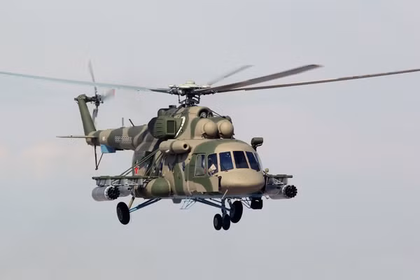 Trực thăng Mi-8AMTSh của Nga.