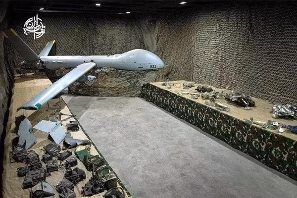 Israel gặp nguy khi UAV Hermes 900 tối tân trở thành chiến lợi phẩm của Iran