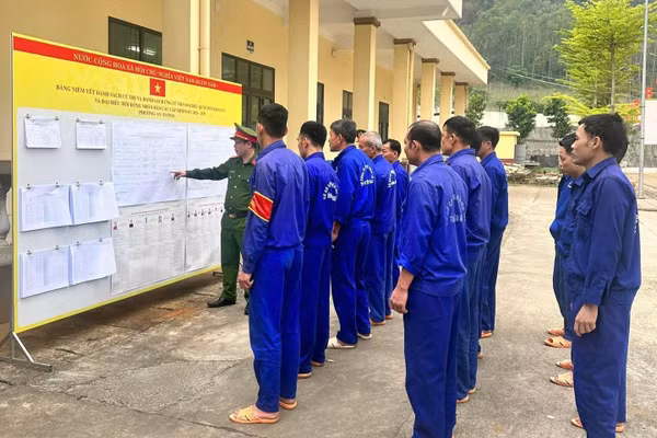 Những người đang cai nghiện ma túy sẽ được bỏ phiếu theo đúng quy định. (Ảnh: CATQ)