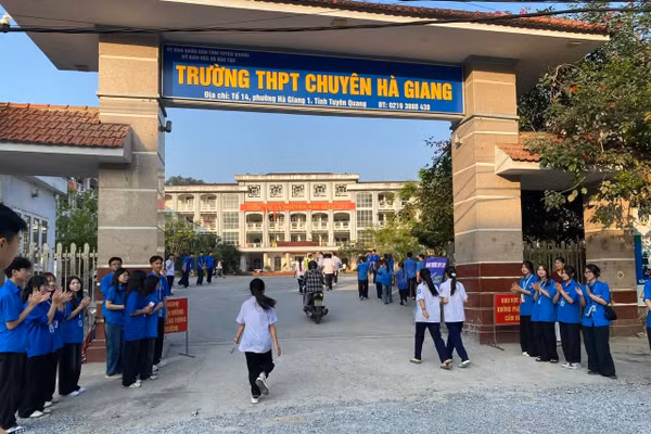 Các thí sinh thi các môn chuyên sau khi hoàn thành các môn thi chung ngày 27/5.