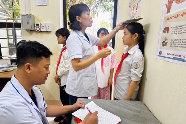 Tuyên Quang tăng cường công tác đảm bảo sức khỏe học sinh.