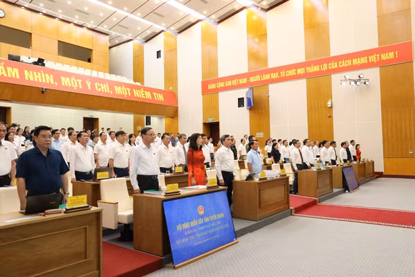 Kỳ họp HĐND tỉnh Tuyên Quang khóa XX.