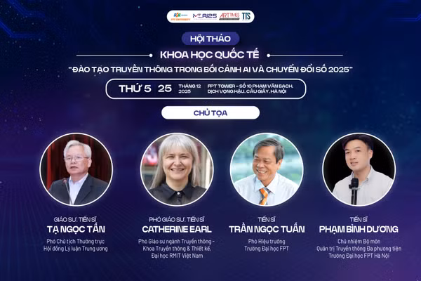Hội thảo được chủ trì bởi nhiều học giả và chuyên gia uy tín.