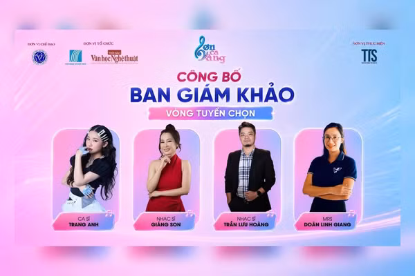 Ban giám khảo vòng 2 Cuộc thi "Sơn ca Vàng - Thế hệ mới 2026".