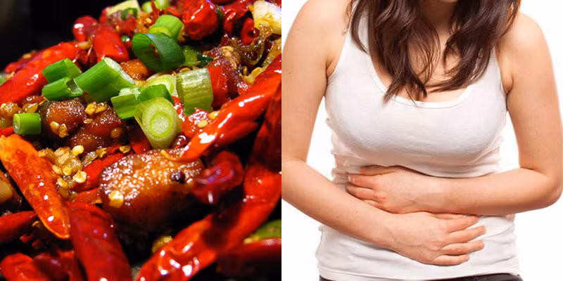 Thực phẩm cay và tinh làm cho việc đi ngoài khó khăn, dẫn đến táo bón làm huyết áp tăng cao. Top thực phẩm đại kỵ với người cao huyết áp nhiều người vẫn mắc