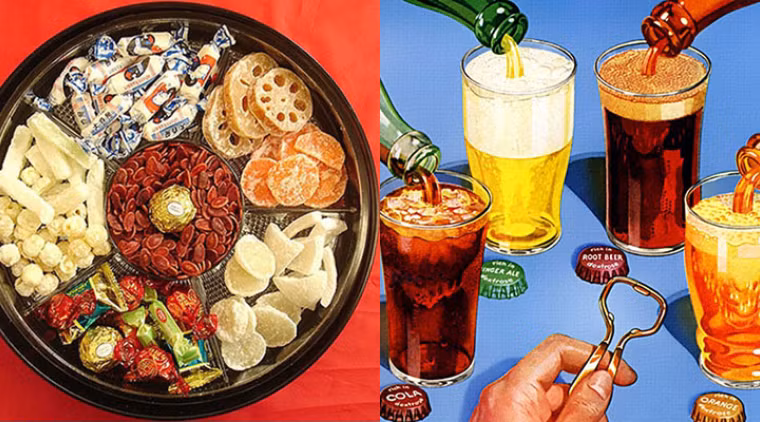 Bạn nên hạn chế ăn các loại bánh, mứt, kẹo Tết vì chúng thường chứa rất nhiều đường và là nguyên nhân phổ biến gây tăng cân. Mẹo ăn ngày Tết không lo tăng cân chị em nào cũng cần