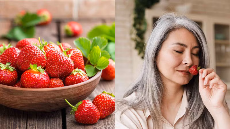 Dâu giúp tăng cholesterol tốt (HDL) và giảm cholesterol xấu (LDL) rất tốt cho tim mạch. Thực phẩm dễ mua cần bổ sung, giúp trái tim khoẻ mạnh ngày nắng nóng