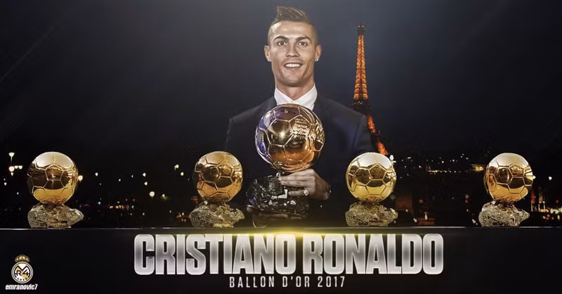 Ronaldo giành được tổng cộng 5 Quả bóng Vàng trong sự nghiệp. Ronaldo nổi giận sau trận thua đậm địch thủ Al-Hilal