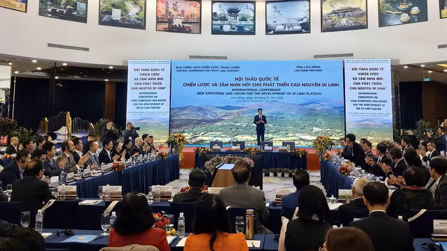 Hội thảo quốc tế “Chiến lược và tầm nhìn mới cho phát triển cao nguyên Di Linh”.