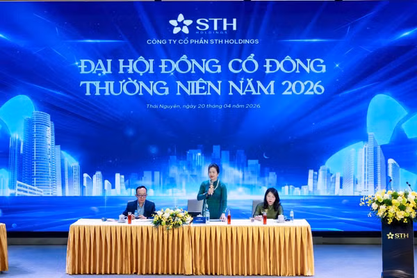 Đại hội đồng cổ đông thường niên năm 2026 của Công ty Cổ phần STH Holdings.