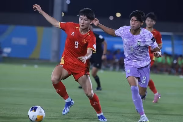 U17 Việt Nam vẫn vẹn nguyên cơ hội vào tứ kết U17 châu Á 2026 sau trận thua Hàn Quốc. Anh: Internet.