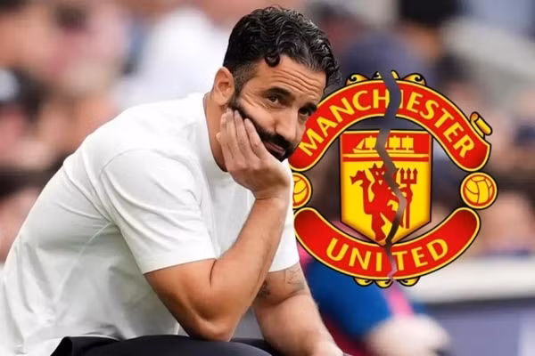 HLV Amorim không quá thất vọng sau thất bại trước Man City.