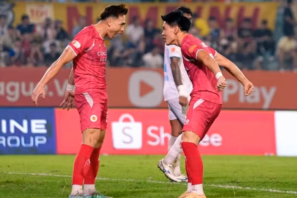 CLB Công an Hà Nội vô địch V-League trước 3 vòng đấu. Ảnh: Internet.