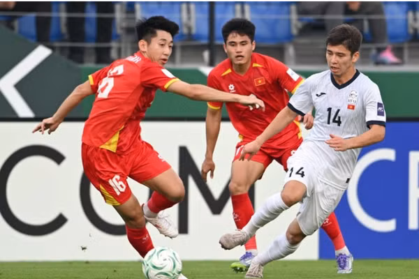 Thống kê bất ngờ về trận thắng của U23 Việt Nam trước Kyrgyzstan