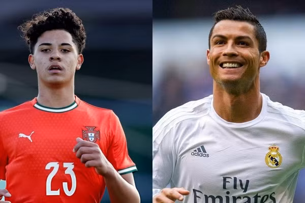 Con trai C.Ronaldo gia nhập đội bóng cũ của cha?