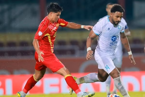 Thép Xanh Nam Định bị loại ở bán kết Shopee Cup 2025/2026. Ảnh: Internet.