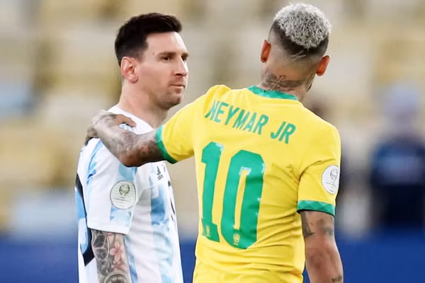 Messi và Neymar được kỳ vọng sẽ cùng tham dự World Cup 2026. Ảnh: AFP.