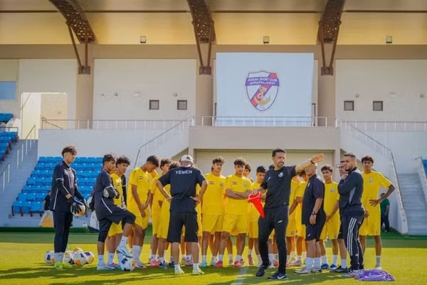 U17 Yemen gặp U17 Việt Nam lúc 0 giờ ngày 7/5. Ảnh: Facebook Yemen.