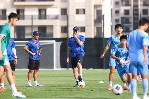 U19 Việt Nam tích cực rèn quân cho U19 Đông Nam Á. Ảnh: Internet.
