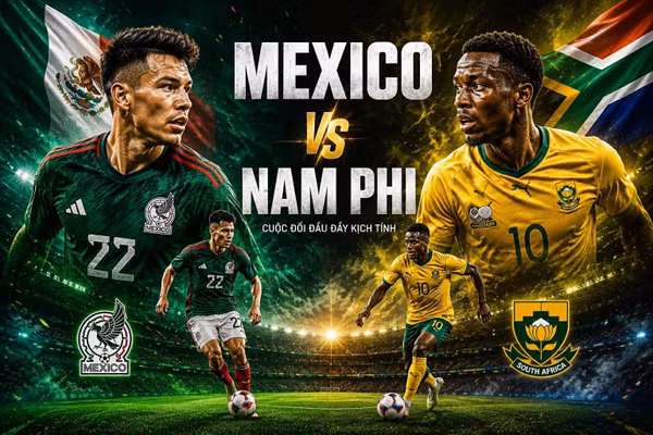 Dự đoán kết quả trận Mexico - Nam Phi lúc 2h ngày 12/6