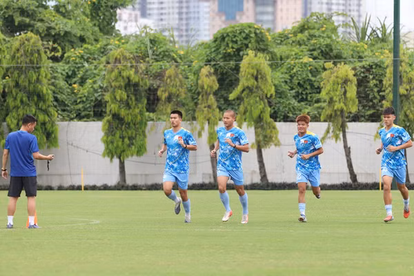 U19 Việt Nam tập huấn tại Nhật Bản. Ảnh: VFF.