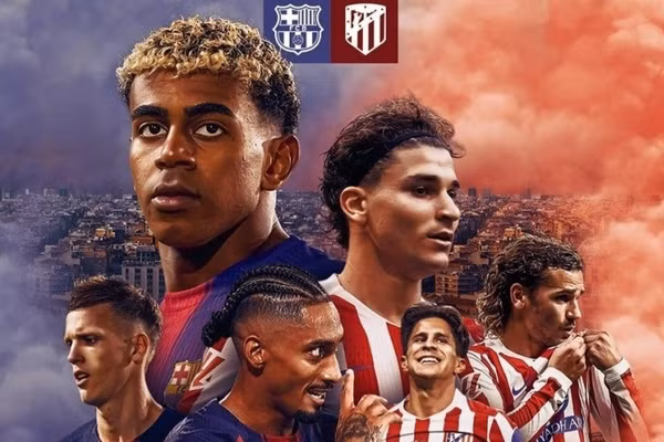 Barca gặp Atletico Madrid ở vòng 30 La Liga. Ảnh: Internet