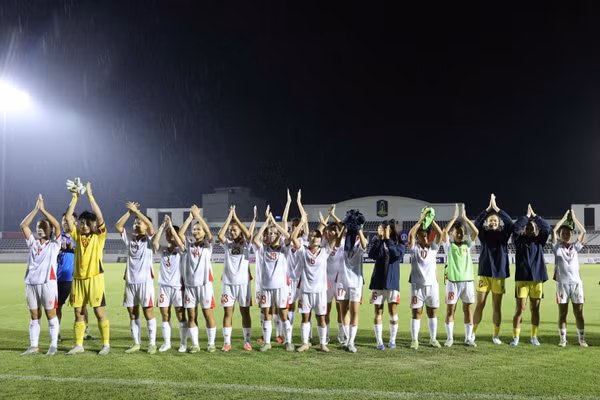 U17 nữ Việt Nam đang nắm quyền tự quyết tới U17 nữ châu Á 2027.