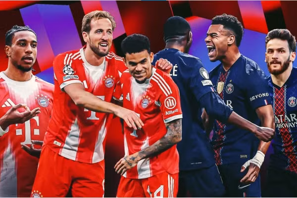 Bayern Munich tiếp đón PSG ở bán kết lượt về Champions League.