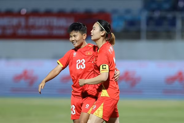 Tuyển nữ Việt Nam thắng đậm Malaysia ở trận ra quân SEA Games 33.
