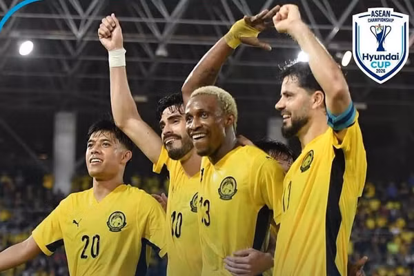 Tuyển Malaysia đụng độ đội tuyển Việt Nam ở bán kết ASEAN Cup 2026.