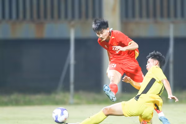 U17 Việt Nam ra quân thuận lợi ở giải vô địch U17 Đông Nam Á. Ảnh: VFF.