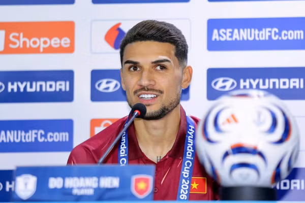 Hoàng Hên đặt mục tiêu cùng tuyển Việt Nam vô địch FIFA ASEAN Cup 2026.