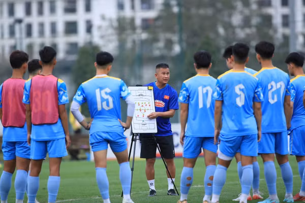 U23 Việt Nam tập trung chuẩn bị cho ASIAD 2026. Ảnh: VFF.