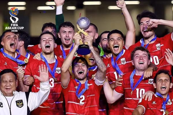 Loạt cầu thủ Indonesia tăng giá chóng mặt trên Transfermarkt. Ảnh: FIFA ASEAN Cup.