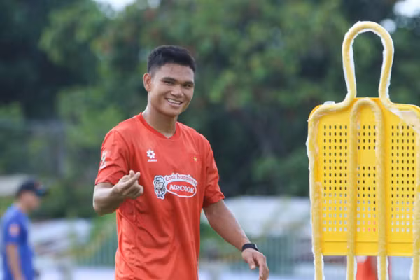 Xuân Mạnh quyết tâm cùng tuyển Việt Nam bảo vệ ngôi vương AFF Cup. Ảnh: VFF.