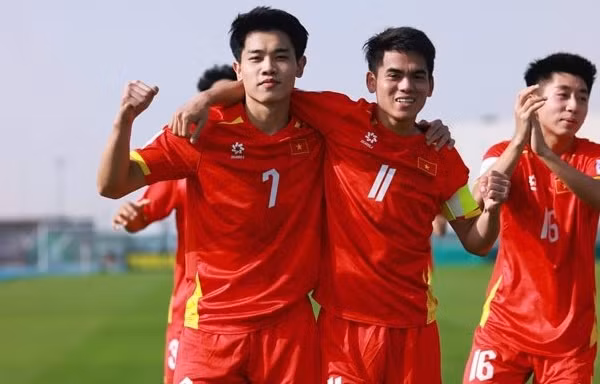 U23 Việt Nam thắng cách biệt U23 Jordan ở U23 châu Á
