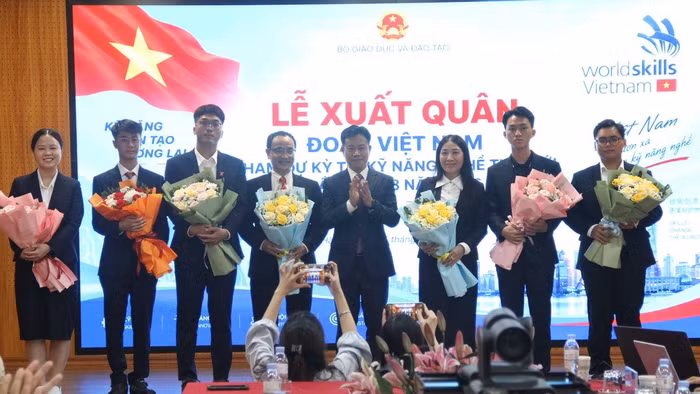 Đoàn Việt Nam xuất quân tham dự Kỳ thi kỹ năng nghề thế giới năm 2026