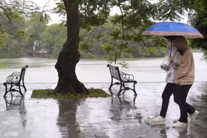 Không khí lạnh gây mưa lớn, nền nhiệt ở phía Bắc giảm
