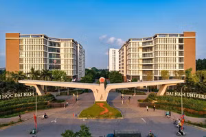 Toàn cảnh trường Đại học Đại Nam.