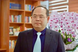 Đồng chí Quản Minh Cường, Bí thư Tỉnh ủy, Trưởng Đoàn đại biểu Quốc hội tỉnh.