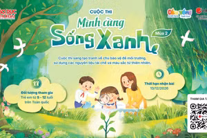 Báo Giáo dục và Thời đại, Ấn phẩm Cầu Vồng Tuổi thơ và Elmich Việt Nam phát động Cuộc thi “Mình Cùng Sống Xanh” - Mùa 2.