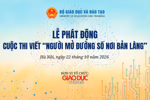 Thể lệ cuộc thi viết 'Người mở đường số nơi bản làng'