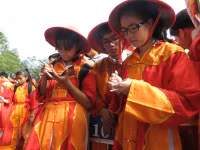 Ấn tượng ngày hội học sinh với di sản Huế ảnh 7 Ấn tượng ngày hội học sinh với di sản Huế ảnh 7